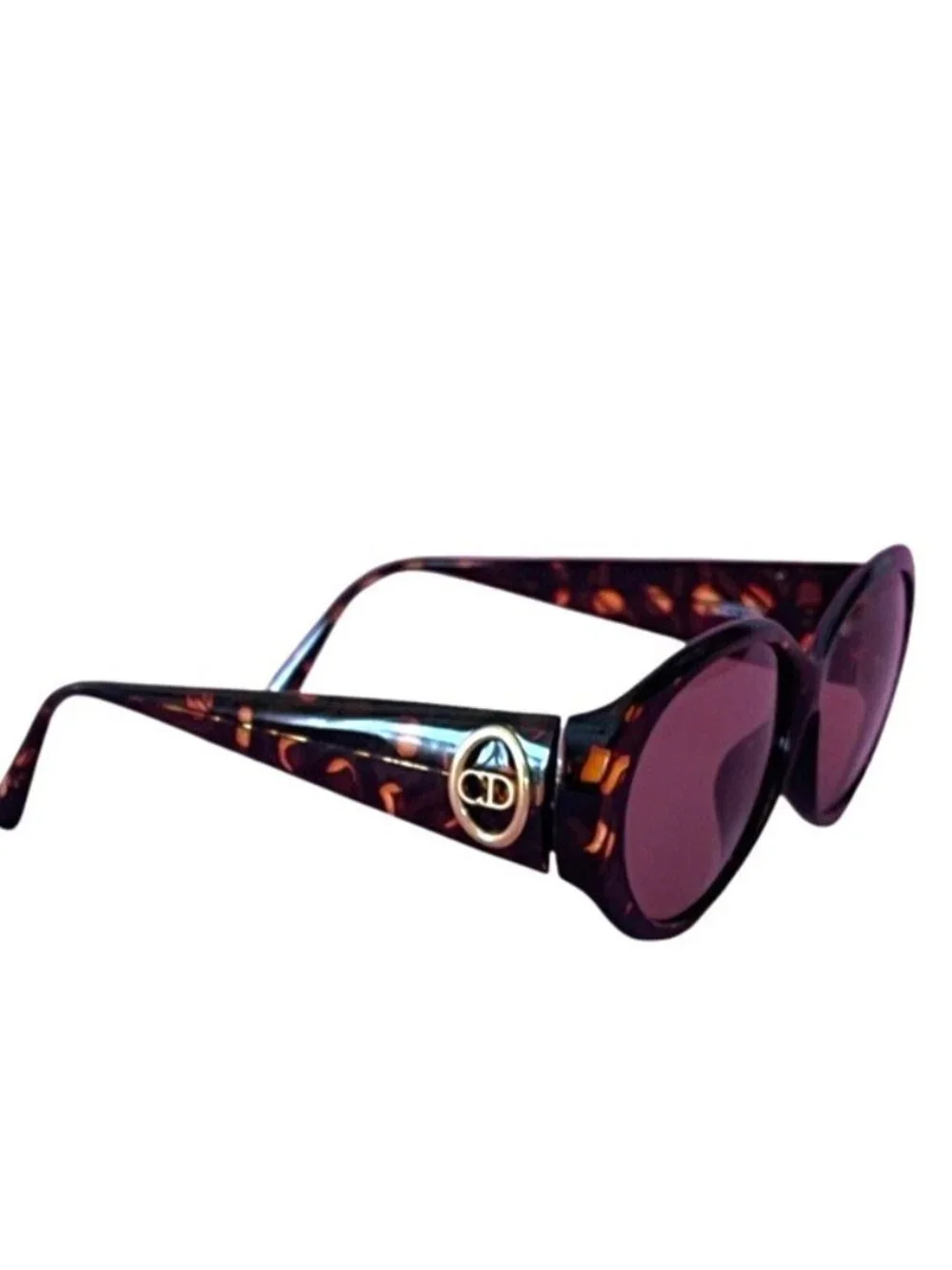 Christian Dior Ladies Sunglasses Frames Only 2854 10 Tortoise Shell CD Logo